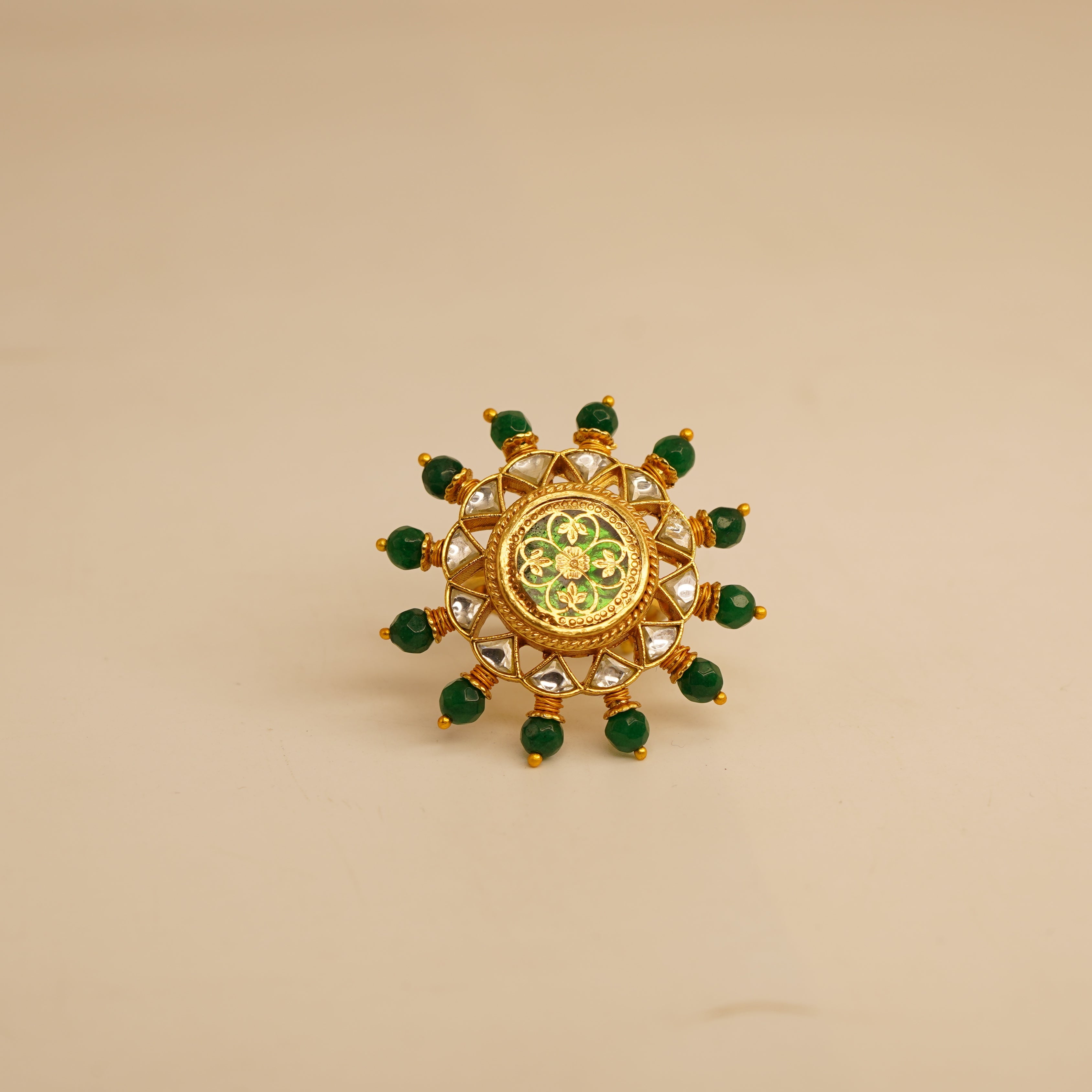 Thewa art ring